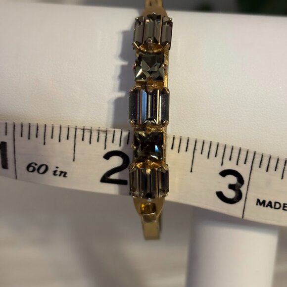 Beautiful Bronze with Stones Bracelet (size 7) with pouch - Picture 4 of 16